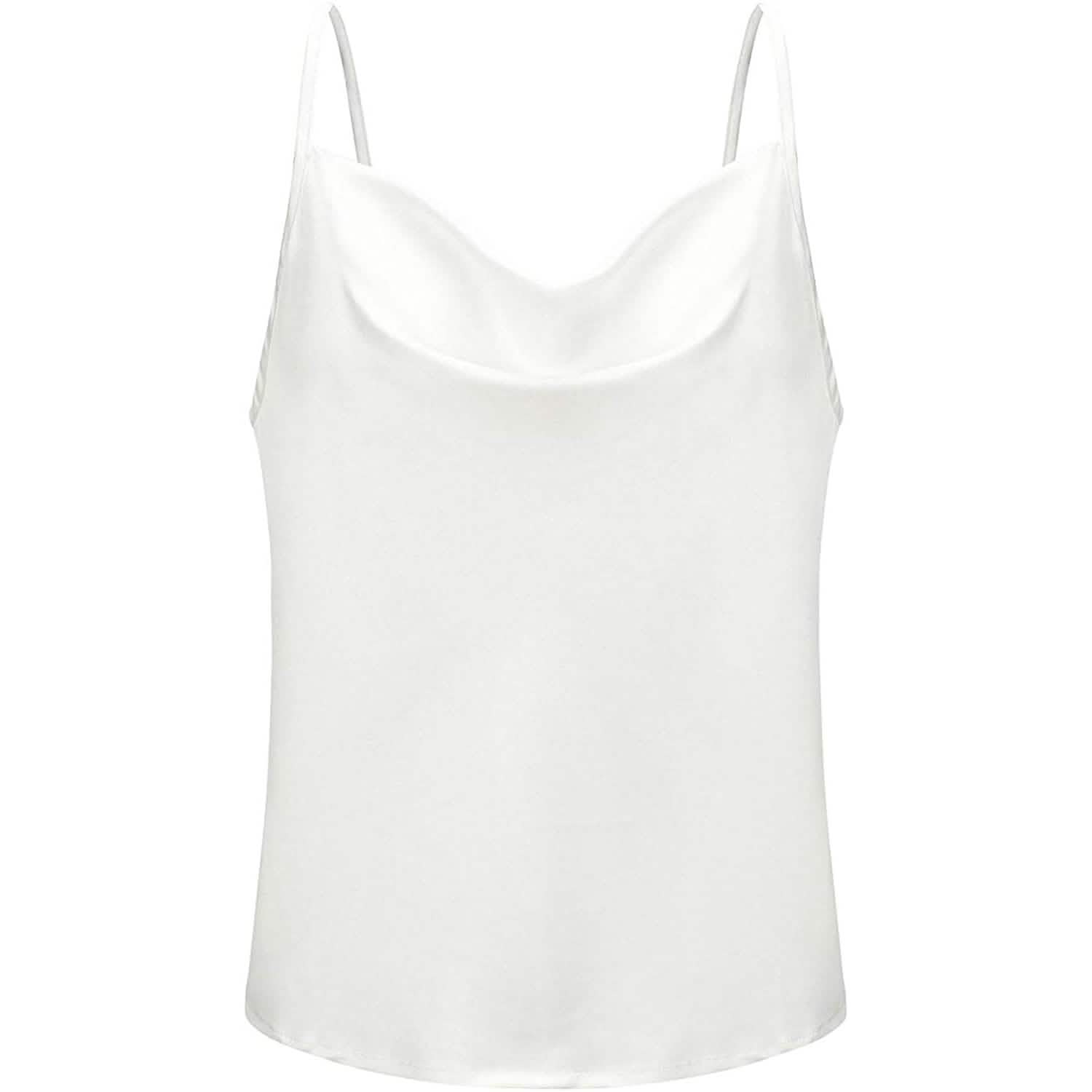 Women's Spaghetti Strap V-Neck Satin Suspender